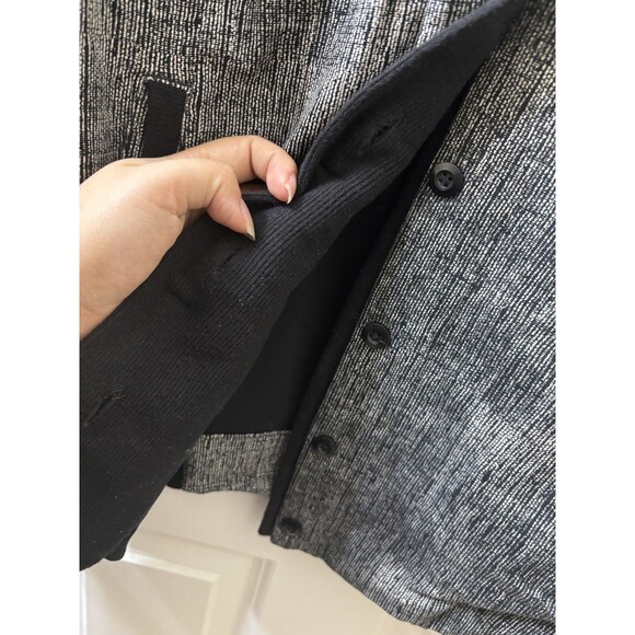 Lululemon To Class Black & Gray Shawl Collar French Terry Jacket 12 Athleisure - Picture 7 of 12